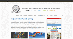 Desktop Screenshot of eisra.nl